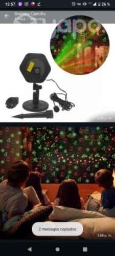 Luz De Proyector De Navidad Para Exteriores Puntos