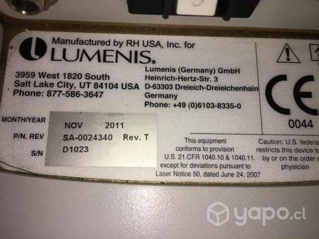 Equipo de Depilación Láser LightSheer Duet