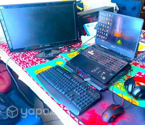 Notebook Gamer Asus FX505DV Mas accesorios Gamer