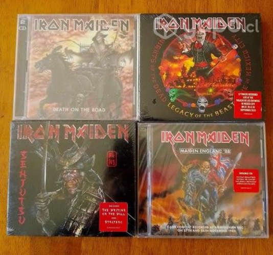 Cds Dobles Iron Maiden