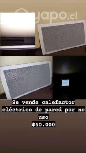 Calefactor eléctrico de pared atlantic