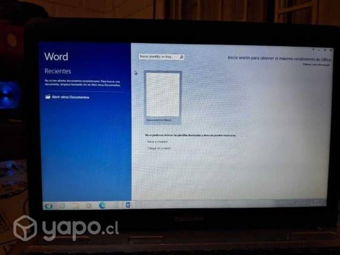 Noteboock toshiba 515