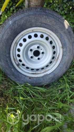 Rueda completa, Neumático y llanta