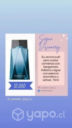 Linea de perfumes segno avon