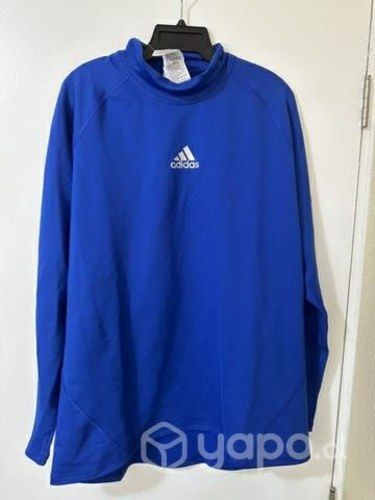 Polera Compresión Adidas Azul