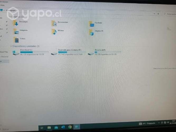 Computador escritorio