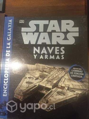 Enciclopedia Star wars, 5 tomos y 10 láminas