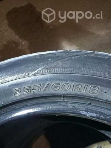 Neumaticos aro 255/60-18``