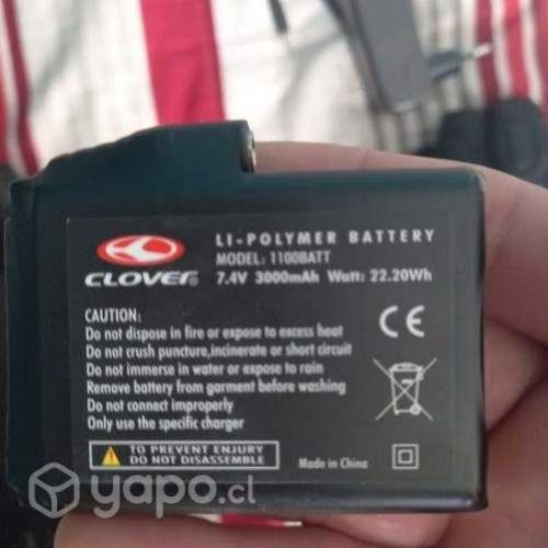 Guantes clover con calefacción