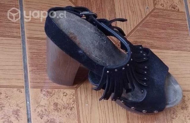 Sandalias mujer número 38 negras