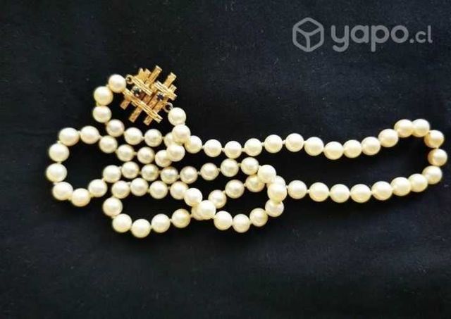 Collar de perlas cultivadas 44.4gr, 62cm, 74p