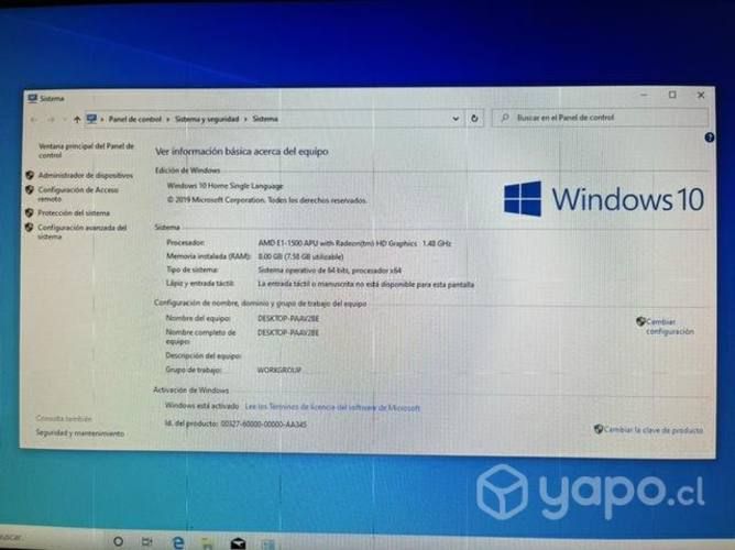 Computador HP Pavilion 20