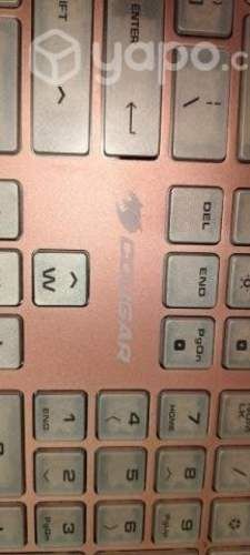 Teclado Gamer Cougar Vantar Ax Pink