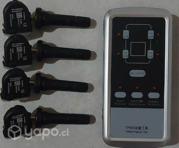 Sensor presion neumaticos y herramienta TPMS