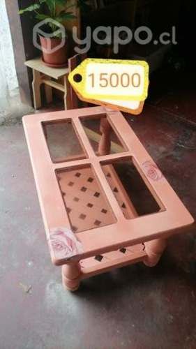 Mesa de centro se retira en domicilio