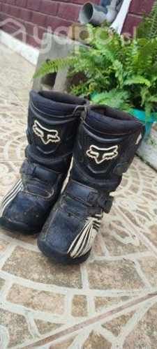 Botas moto infantil Fox comp 5