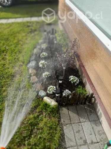 Jardinero corte de pasto