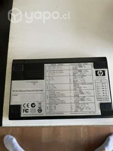 Calculadora científica HP 12c