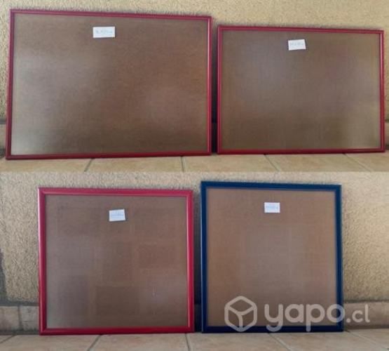 Marcos de foto Grandes lacado vidrio mate