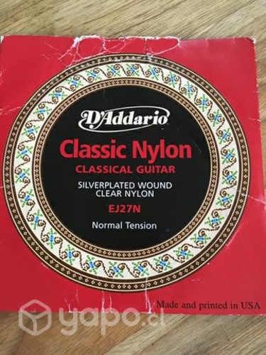 Cuerdas de Nylon para guitarra clásica DAddario