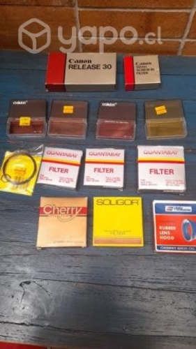 13 filtros para cámaras fotográficas Algunos nuev