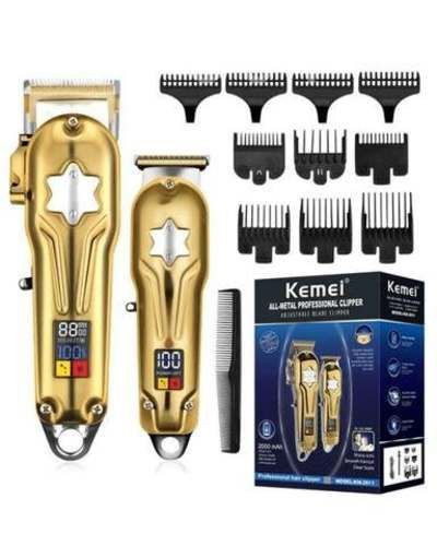 Pack de maquinas de corta Cabello Kemei Original