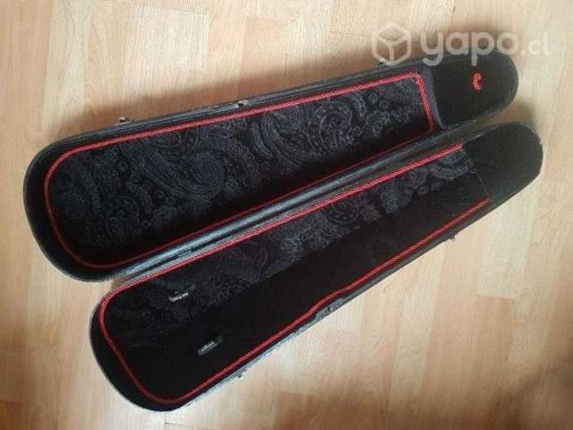 Estuche de violín 4/4 madera, reliquia año 1900