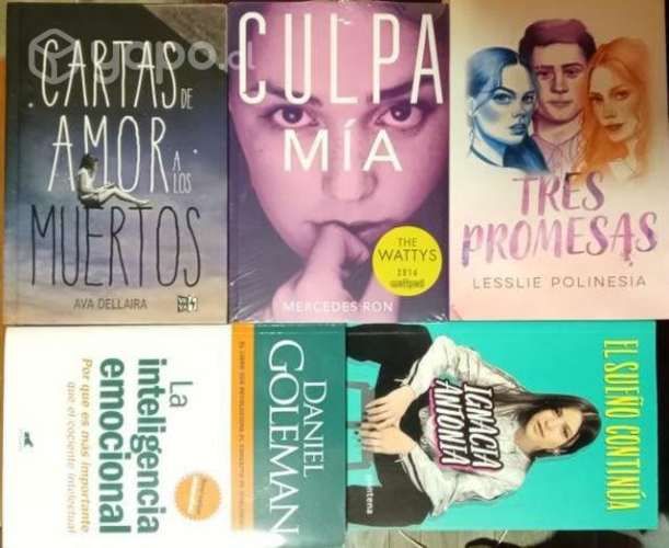 Lote de 11 libros (nuevos y usados)