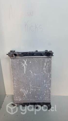 Radiador Nissan kicks dmg la cisterna 03.33
