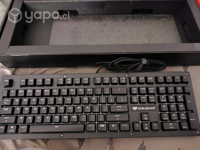 Teclado Cougar PURI RGB Inglés