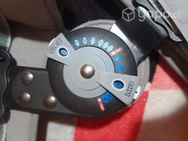 Inmobilizador tipo rom con graduación flexometro.