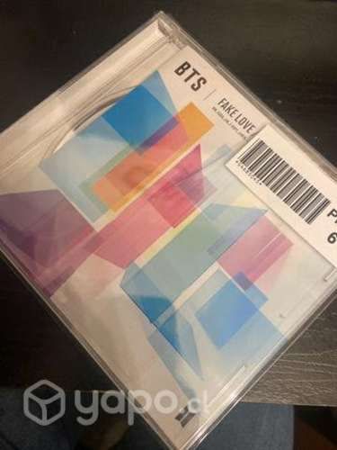 Raro CD BTS FAKE LOVE versión Japonesa