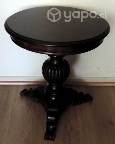 Mesas Laterales Madera de Caoba