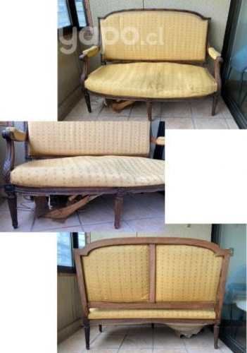Sofa antiguo para restaurar