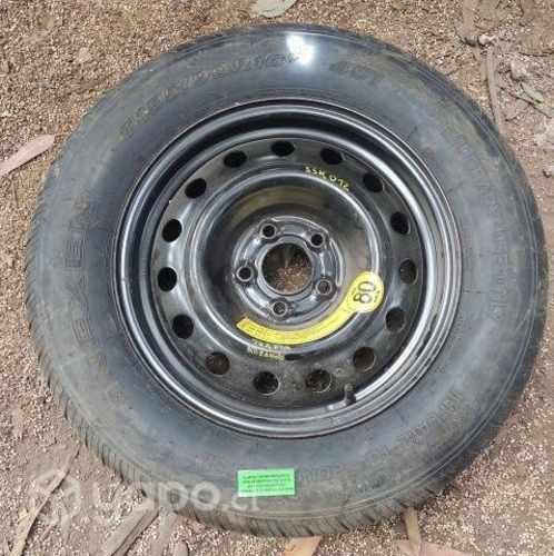 Llanta Fierro Repuesto Con Neumático SSangyong Kor
