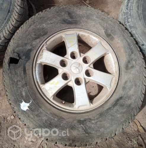 Llanta Aluminio Con Neumático Malo (DLM201) Mitsub