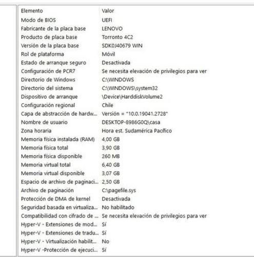 Notebook lenovo i7 perfecto estado