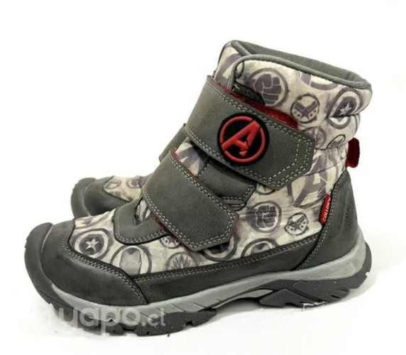 Botín Tela Y Sintético Marca Colloky N*33 Gris