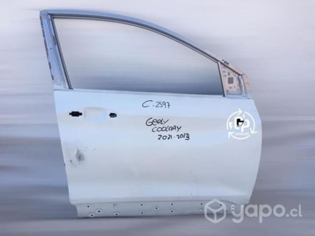 Puerta delantera rh geely coolray 2021-2023