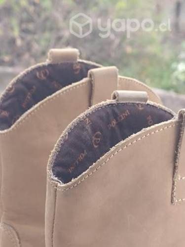 Botines Vaqueros 100% Cuero 36