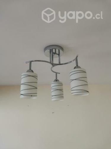 Lámpara colgante triple