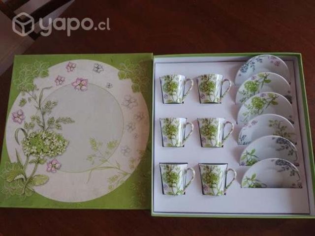 Bello juego de té o café Giordano Ponzano