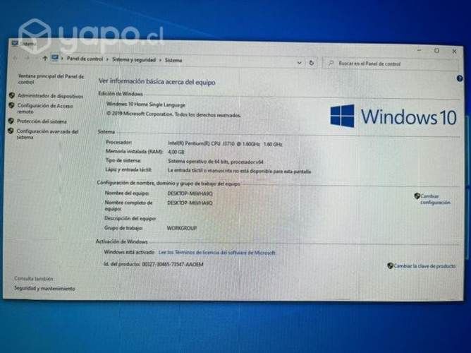 Computador HP TPC-Q030-22