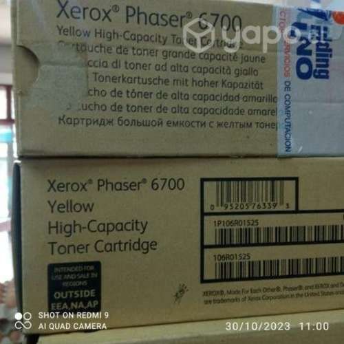 Toner Xerox 6700 colores originales de alta