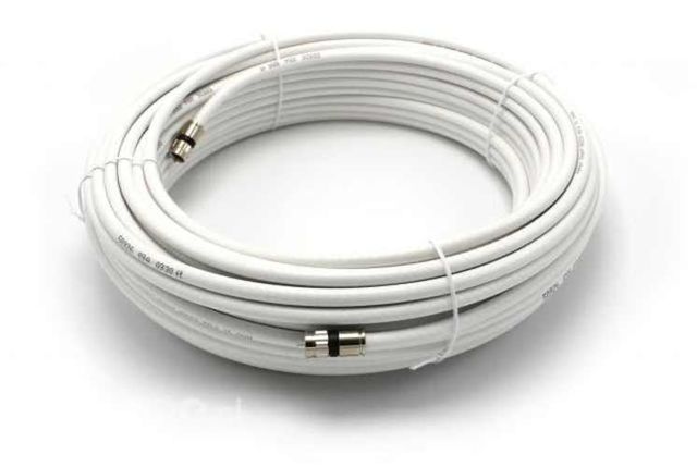 Cable coaxial 20 mtrs incluye 15 grampas nuevo¡¡