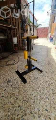 Barra olímpica, discos varios