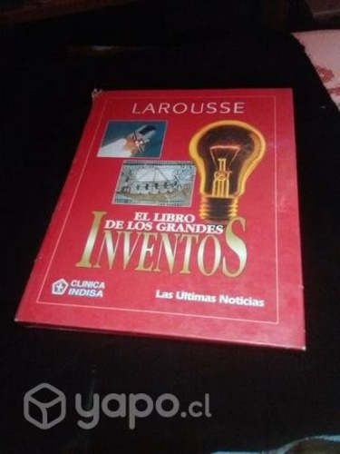Libro El libro de los grandes inventos Larousse