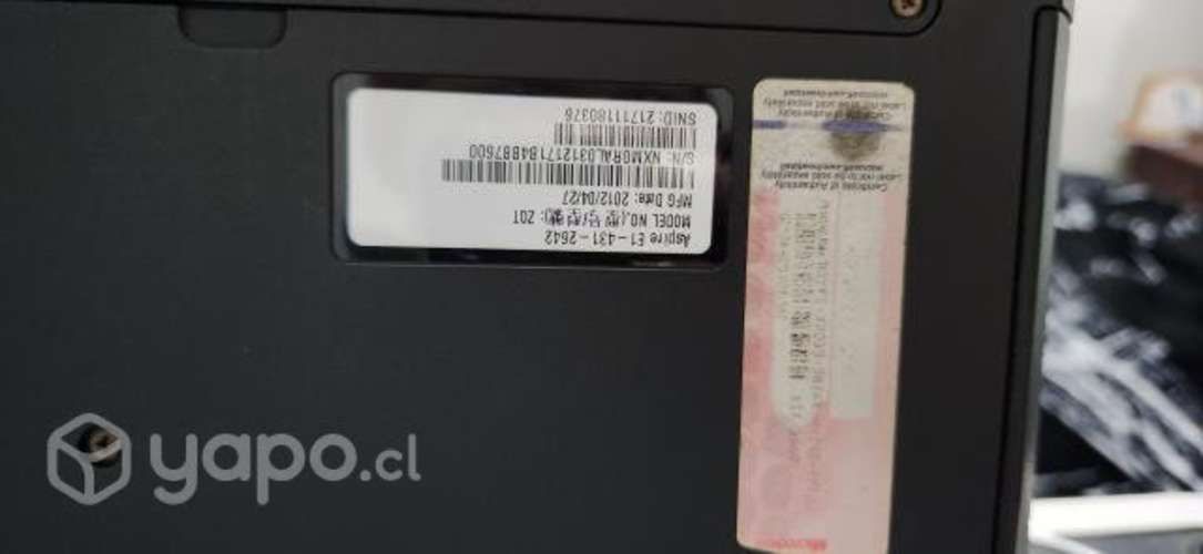 Notebook Acer Aspire E1-431-2642