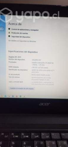 Notebook Acer Aspire E1-431-2642