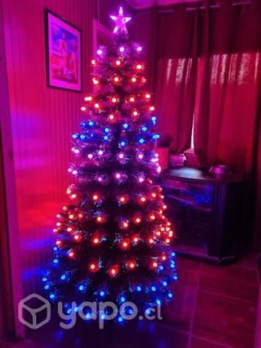 Arbol navideño luces incorporadas